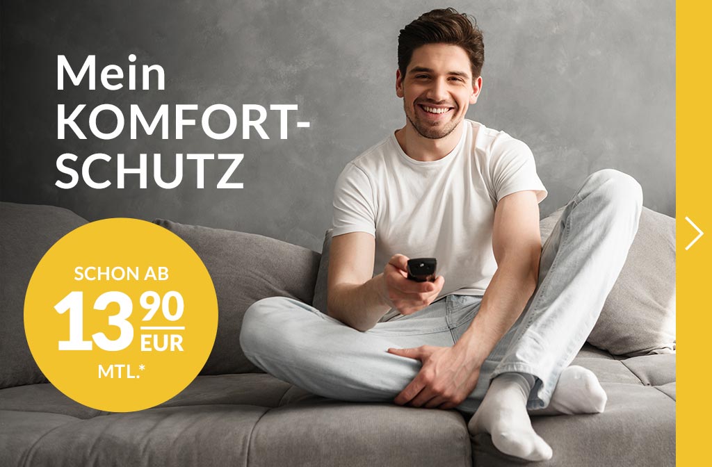 Komfortschutz Tv versichert